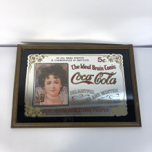 Рекламное зеркало Coca-Cola