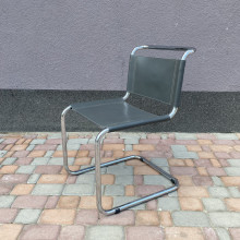 Консольный стул серый