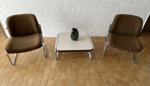 Сет двух кресел и столика от Rüder Group