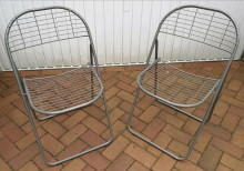 Складные металлические стулья Ted Net
