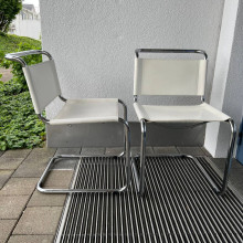 Консольный стул в стиле Mart Stam S33