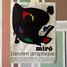 Плакат Joan Miro