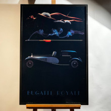 Коллекционный плакат Bugatti Royale