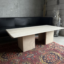 Журнальный стол из травертина