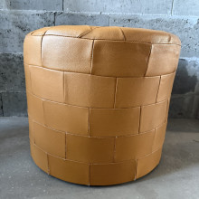 Кожаный пуф M+S Design