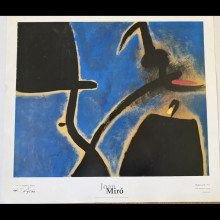 Художественный постер Joan Miro