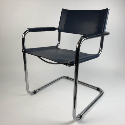 Консольний стілець темно-синій