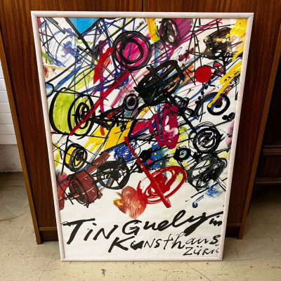 Художественный плакат Jean Tinguely