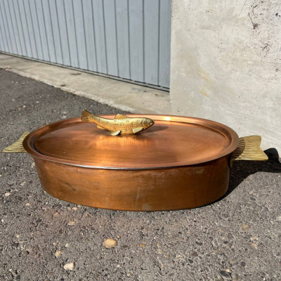 Медная рыбница Stöckli