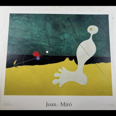 Художественный плакат Joan Miro