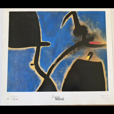 Художественный постер Joan Miro